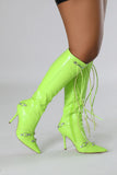 Bella Boots-Lime