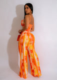 Island Sunset 2 Piece Pant Set