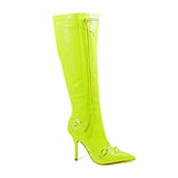 Bella Boots-Lime