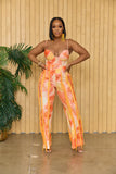 Island Sunset 2 Piece Pant Set