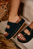 Bryanne Platform Slip On Sandals