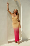 Serena Ombre Crochet Maxi Dress